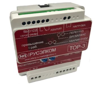 ТОР-3-480, электронное токовое реле