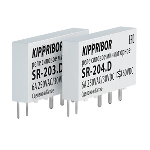 SR-203.D, Промежуточное реле 1-конт,24VDC