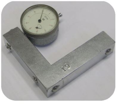 НПР-1 (отклонение образца 100х100х100 мм от перпендикулярности), Прибор