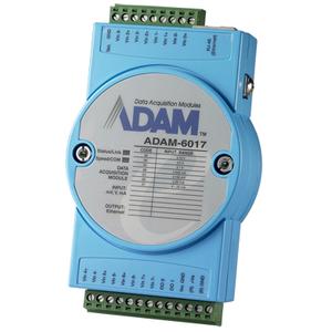 ADAM6017, Промышленный модуль аналоговый вход, кол-во портов 1