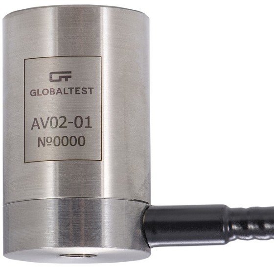 AV02-01-0.8 (встроенный кабель M31 - 5м., A4(4*наконечник под
мех. зажим), винт ISO 7380 M6*55 A2 - 1шт., первичная поверка) ...
