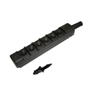 ПКТ-60 У2, 5А, IP54, вверх, вниз, влево, вправо, вперед, назад, Пост кнопочный