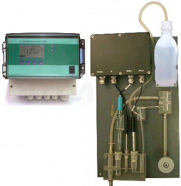 pNa-205.2МИ (комплект с электродами ЭЛИС-212 Na, ЭСК-10615/7, датчиком ТДП-100, БГ-2ИТ и П-216.7МИ), с
поверкой, Анализатор ...