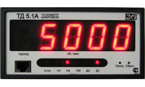 ТД5.1А, Тахометр цифровой микропроцессорный