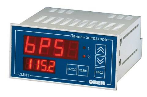 СМИ1-220, Панель оператора